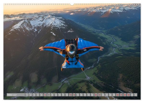 Produktbild: Luftspr&uuml;nge riskieren (hochwertiger Premium Wandkalender 2027 DIN A2 quer), Kunstdruck in Hochglanz
