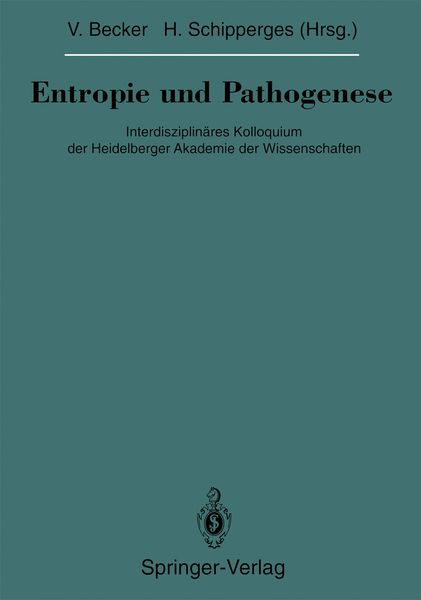 Produktbild: Entropie und Pathogenese