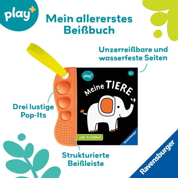 Produktbild: Play+ flip&pop Meine Tiere - ab 6 Monate