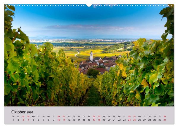 Produktbild: Wundervolles Frankreich (Wandkalender 2026 DIN A2 quer), CALVENDO Monatskalender