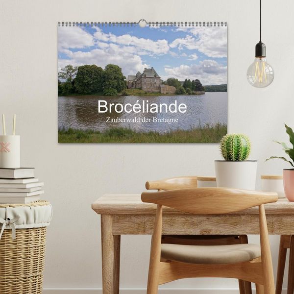 Produktbild: Broc&eacute;liande / Zauberwald der Bretagne (Wandkalender 2026 DIN A3 quer), CALVENDO Monatskalender