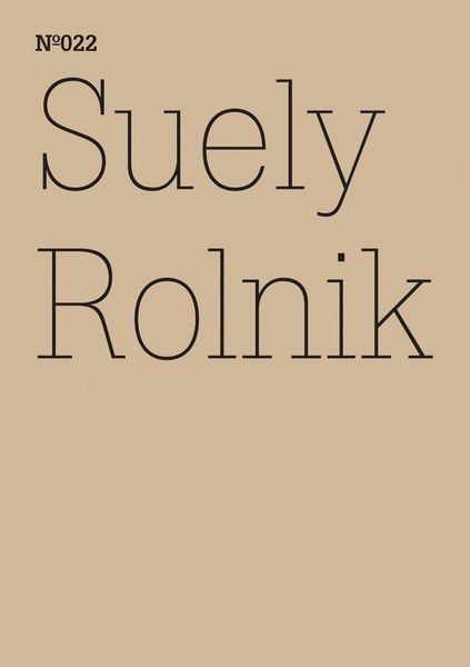 Produktbild: Suely Rolnik