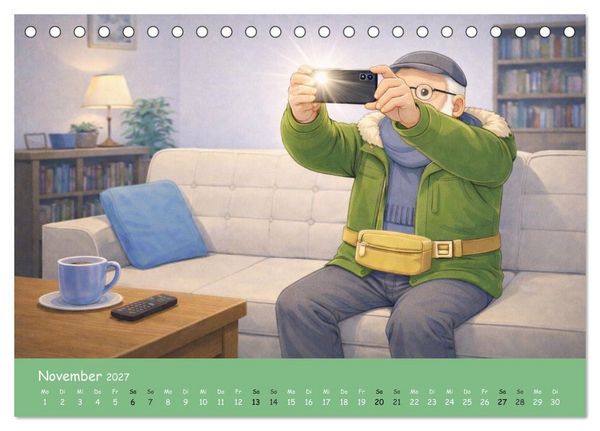 Produktbild: Ich bin noch nicht fertig - Opa Edition (Tischkalender 2027 DIN A5 quer), CALVENDO Monatskalender