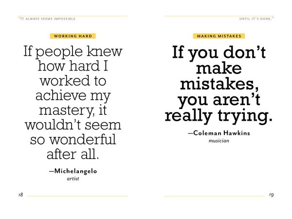 Produktbild: "It Always Seems Impossible Until It's Done."