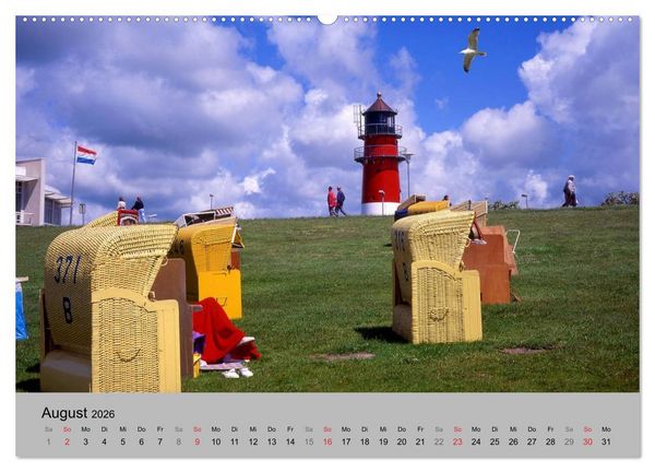 Produktbild: Deutschlands sch&ouml;ner Norden (hochwertiger Premium Wandkalender 2026 DIN A2 quer), Kunstdruck in Hochglanz