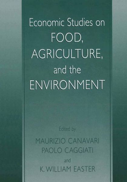 Produktbild: Economic Studies on Food, Agriculture, and the Environment