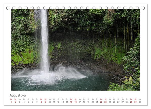 Produktbild: Costa Rica - unterwegs mit Julia Hahn (Tischkalender 2026 DIN A5 quer), CALVENDO Monatskalender