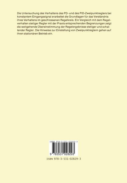 Produktbild: Das Regelverhalten schaltender Regler mit R&uuml;ckf&uuml;hrung