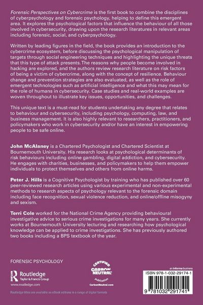 Produktbild: Forensic Perspectives on Cybercrime