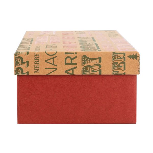Produktbild: Idena Geschenkbox Frohe Weihnachten / Happy New Year 20x15x9cm