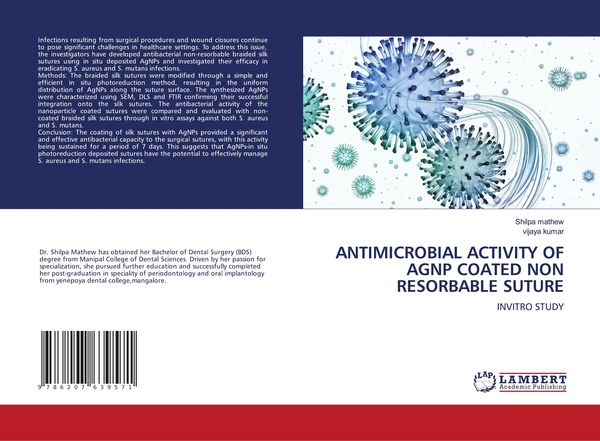 Produktbild: ANTIMICROBIAL ACTIVITY OF AGNP COATED NON RESORBABLE SUTURE