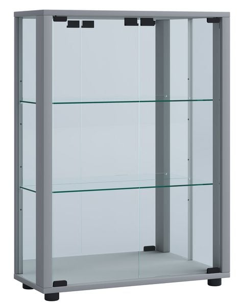 Produktbild: Glas Stand Vitrine Sammelvitrine Sintalo Spiegel