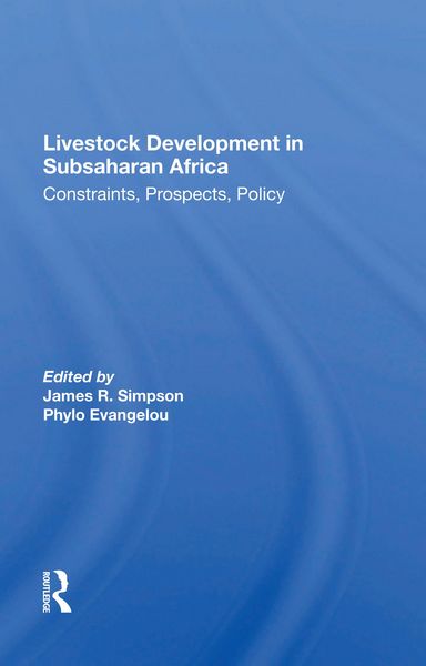 Produktbild: Simpson, J: Livestock Development In Subsaharan Africa