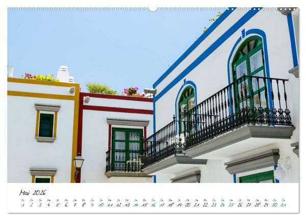 Produktbild: Gran Canaria - 365 Tage Fr&uuml;hling (hochwertiger Premium Wandkalender 2026 DIN A2 quer), Kunstdruck in Hochglanz