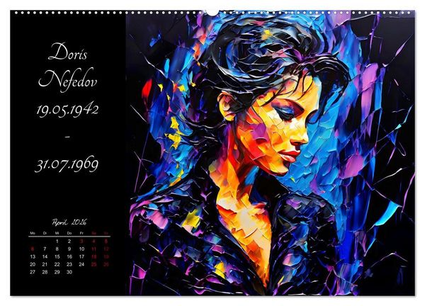 Produktbild: Unsterbliche Kl&auml;nge (hochwertiger Premium Wandkalender 2026 DIN A2 quer), Kunstdruck in Hochglanz