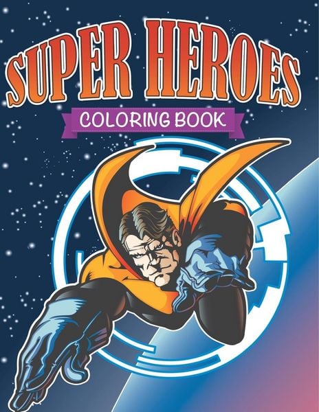 Produktbild: Super Heroes Coloring Book