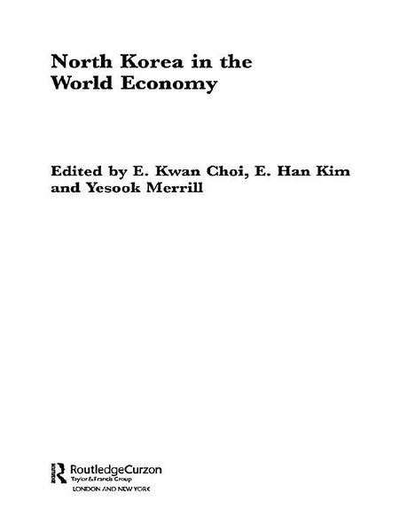 Produktbild: North Korea in the World Economy