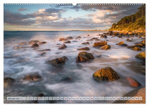Produktbild: Farben der Ostsee (Wandkalender 2026 DIN A2 quer), CALVENDO Monatskalender