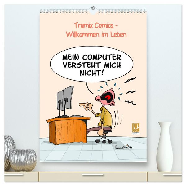 WIllkommen im Leben (hochwertiger Premium Wandkalender 2025 DIN A2 hoch), Kunstdruck in Hochglanz