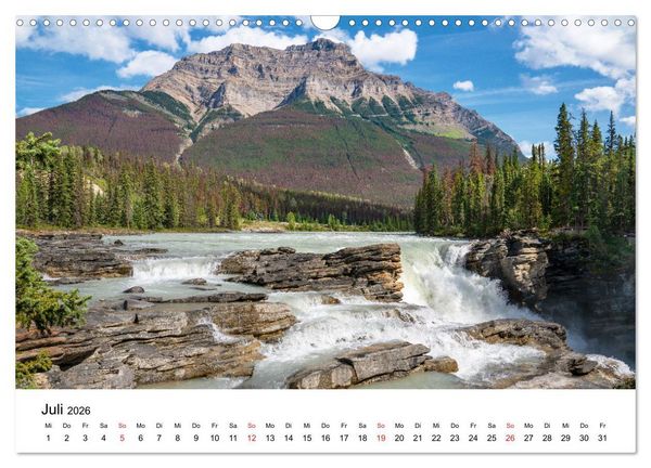 Produktbild: Fernweh Kanada - Naturerlebnis Rocky Mountains (Wandkalender 2026 DIN A3 quer), CALVENDO Monatskalender