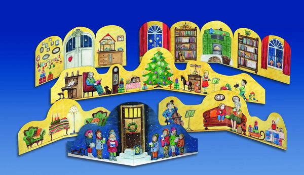 Produktbild: Heiligabend - to go. Ein Adventskalender aus 24 vorgestanzten Teilen