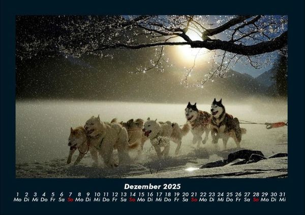 Produktbild: Hunde 2025 Fotokalender DIN A4