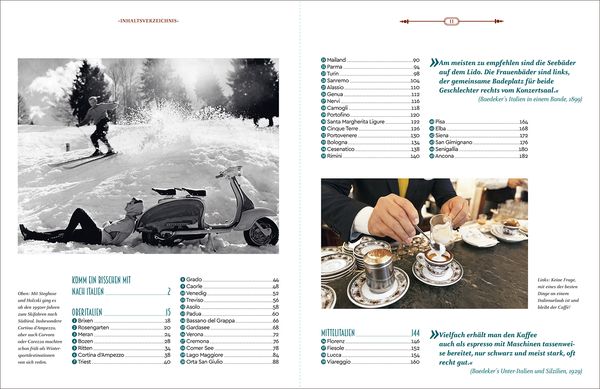 Bildbände/illustrierte Bücher Heute so schön wie damals, Legendäre Urlaubsorte in Italien