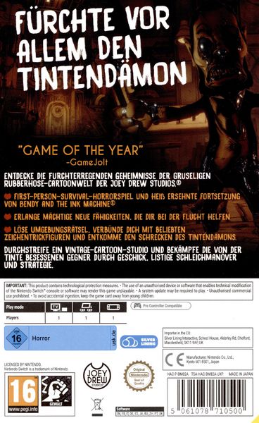 Produktbild: Bendy and the Dark Revival