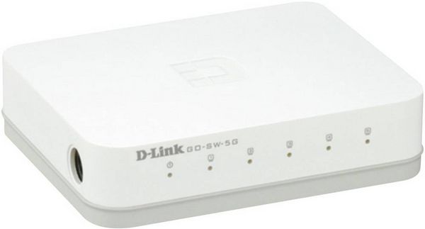 Produktbild: D-Link GO-SW-5G/E GO-SW-5G Netzwerk Switch 5 Port 1 GBit/s