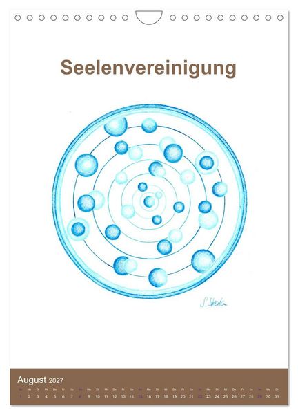 Produktbild: Delfinheilsymbole (Wandkalender 2027 DIN A4 hoch), CALVENDO Monatskalender