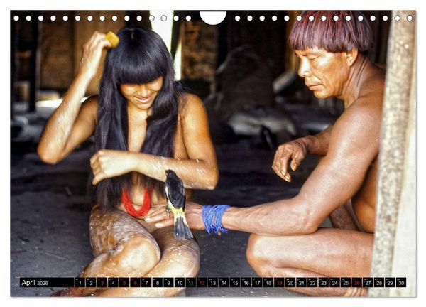 Produktbild: XINGU - Fluss der Menschenwesen (Wandkalender 2026 DIN A4 quer), CALVENDO Monatskalender