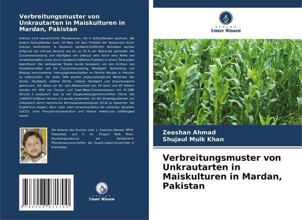 Produktbild: Verbreitungsmuster von Unkrautarten in Maiskulturen in Mardan, Pakistan