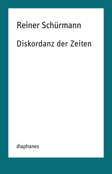 Produktbild: Diskordanz der Zeiten
