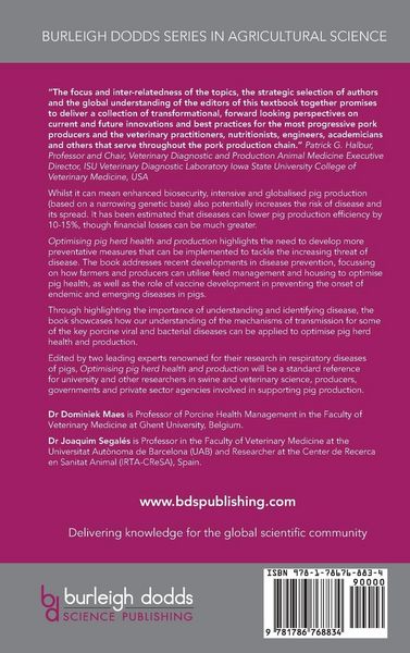 Produktbild: Optimising pig herd health and production