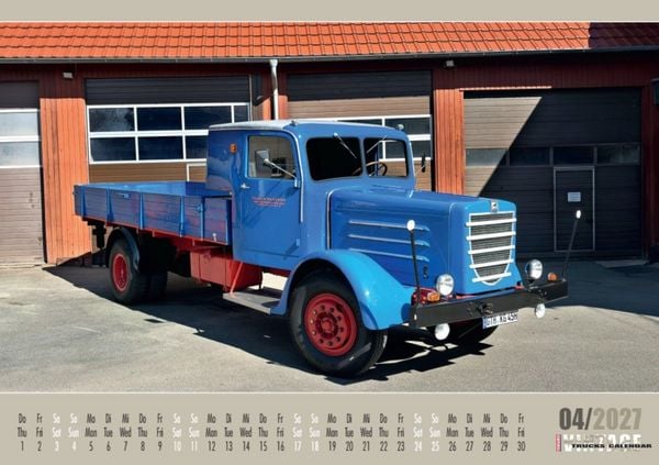 Produktbild: Vintage Trucks Kalender 2027
