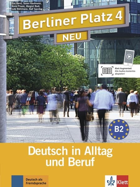Produktbild: Berliner Platz 4 NEU - Lehr- und Arbeitsbuch 4 mit 2 Audio-CDs