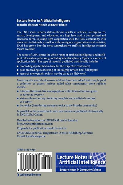 Produktbild: Advances in Web Intelligence