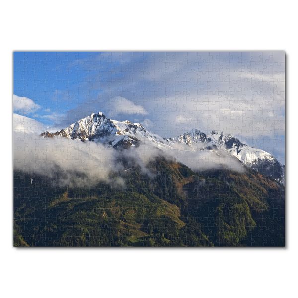 Produktbild: Lais Puzzle Schneebedeckter Berg in den Alpen 500 Teile