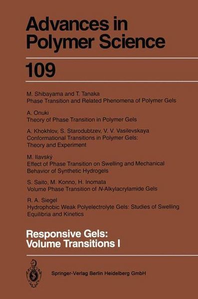 Produktbild: Responsive Gels: Volume Transitions 1