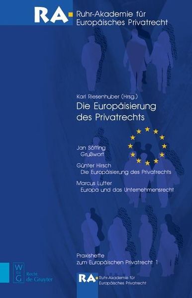 Produktbild: Die Europ&auml;isierung des Privatrechts