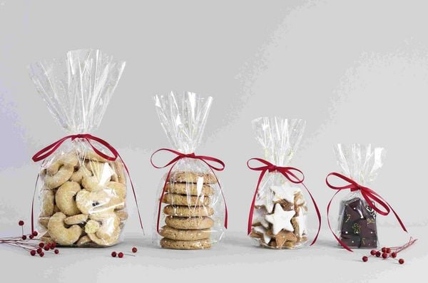 Produktbild: Folia  Bio Zellglasbeutel S Weihnachten, 95x160mm, 10 St&uuml;ck