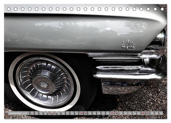 Produktbild: American Old Cars - Amerikanische Autolegenden (Tischkalender 2026 DIN A5 quer), CALVENDO Monatskalender