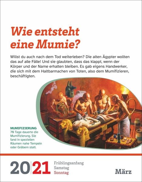 Produktbild: WAS IST WAS Der Kalender Tagesabrei&szlig;kalender 2027