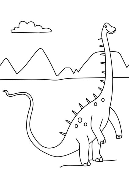 Produktbild: Mein dicker Dinosaurier-Malblock