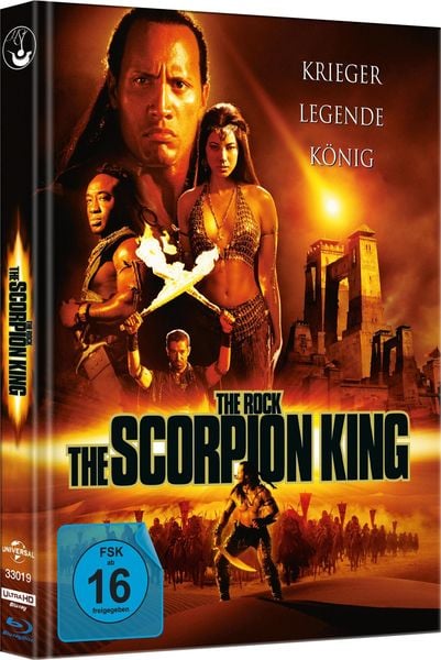 The Scorpion King - 4K Limited Mediabook (Cover C) imitiert auf 555 Stück, durchnummeriert (4K Ultra HD + Blu-ray)