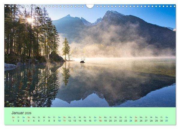 Produktbild: Zauber der Alpen (Wandkalender 2026 DIN A3 quer), CALVENDO Monatskalender