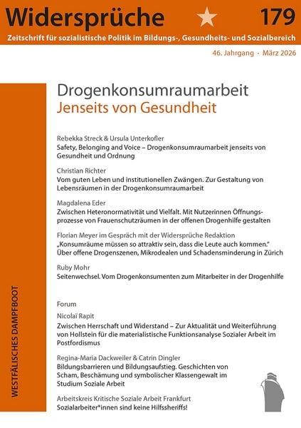 Produktbild: Drogenkonsumraumarbeit