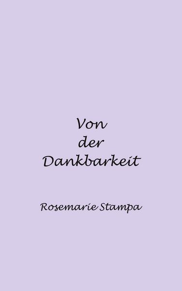 Produktbild: Von der Dankbarkeit
