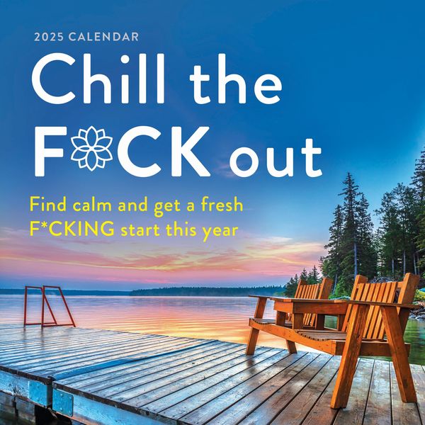 Produktbild: 2025 Chill the F*ck Out Wall Calendar