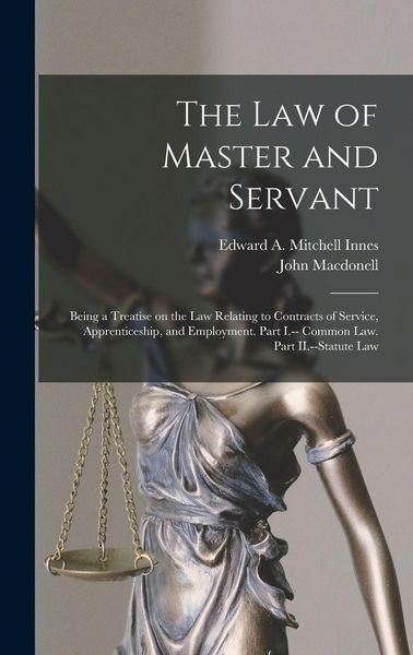 Produktbild: The law of Master and Servant